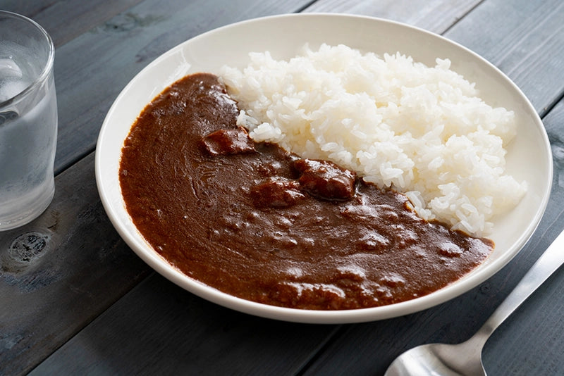 平山旅館の特製壱岐牛カレー